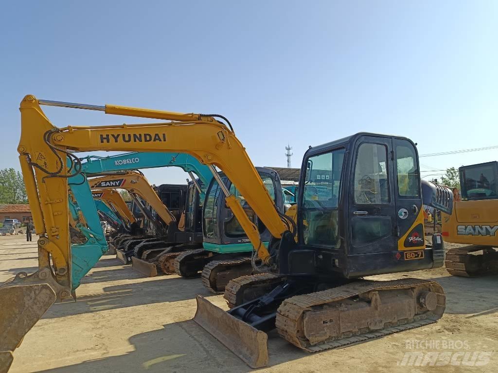 Hyundai R 60-7 Mini Excavators <7t (Mini Diggers)