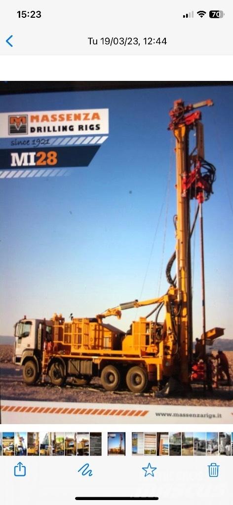 Massenza Mi 28 Water Well Drilling Rigs