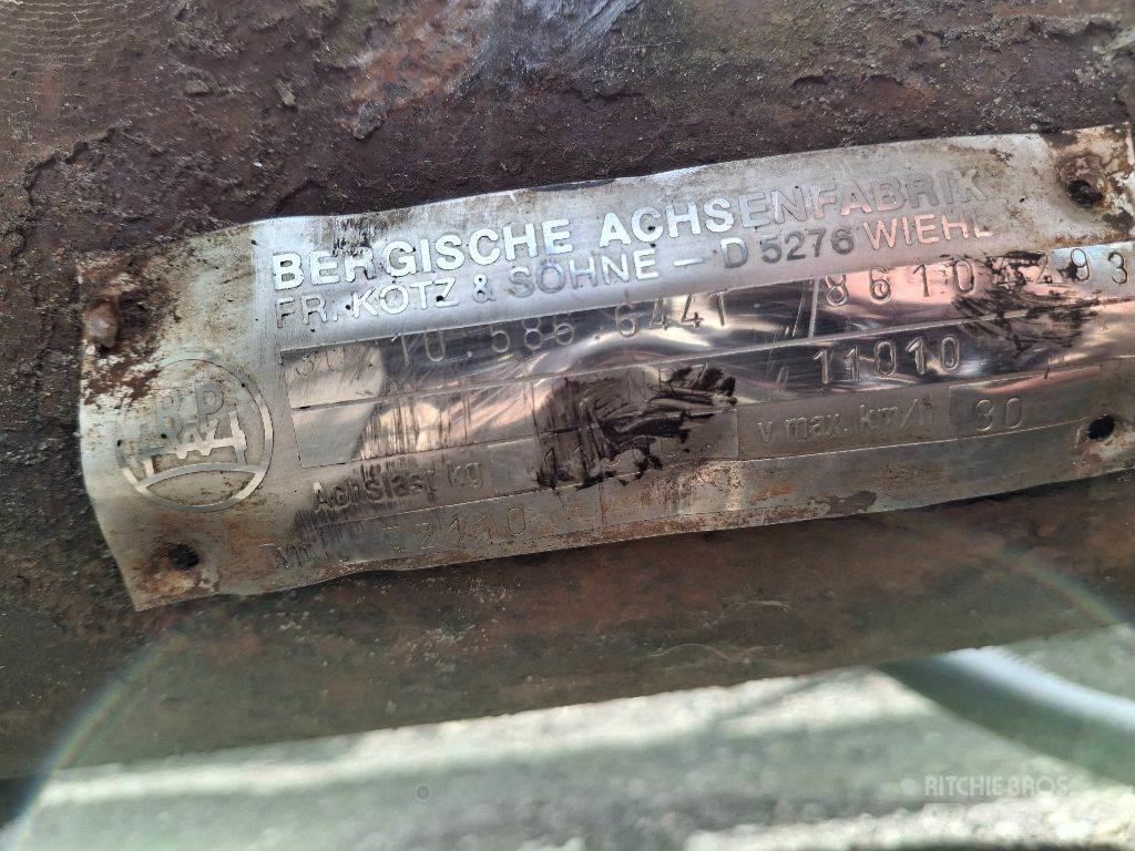 BPW NRZ 11010 Axles