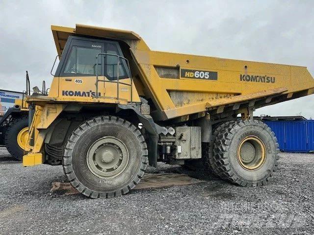 Komatsu HD 605-7EO Rigid dump trucks