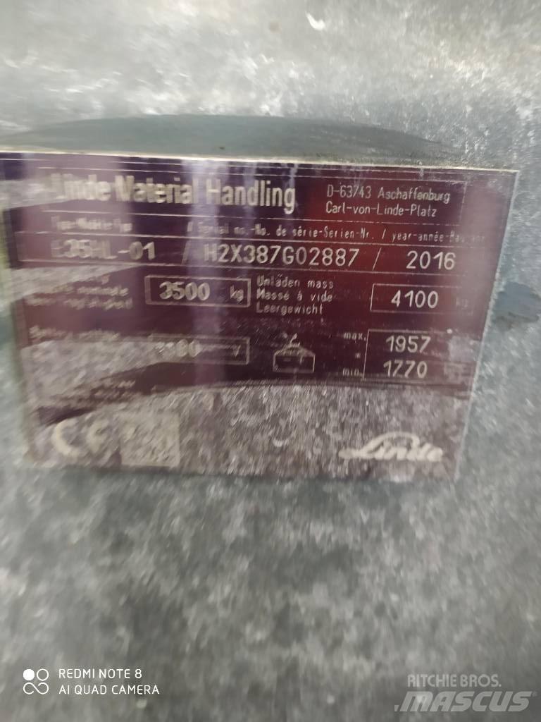 Linde E 35 HL Electric Forklifts