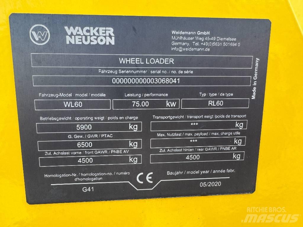 Wacker Neuson WL60 Wheel Loaders
