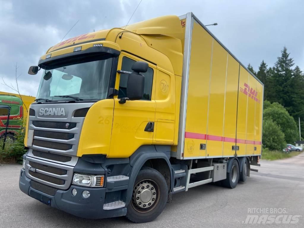 Scania R 490 LB Box trucks
