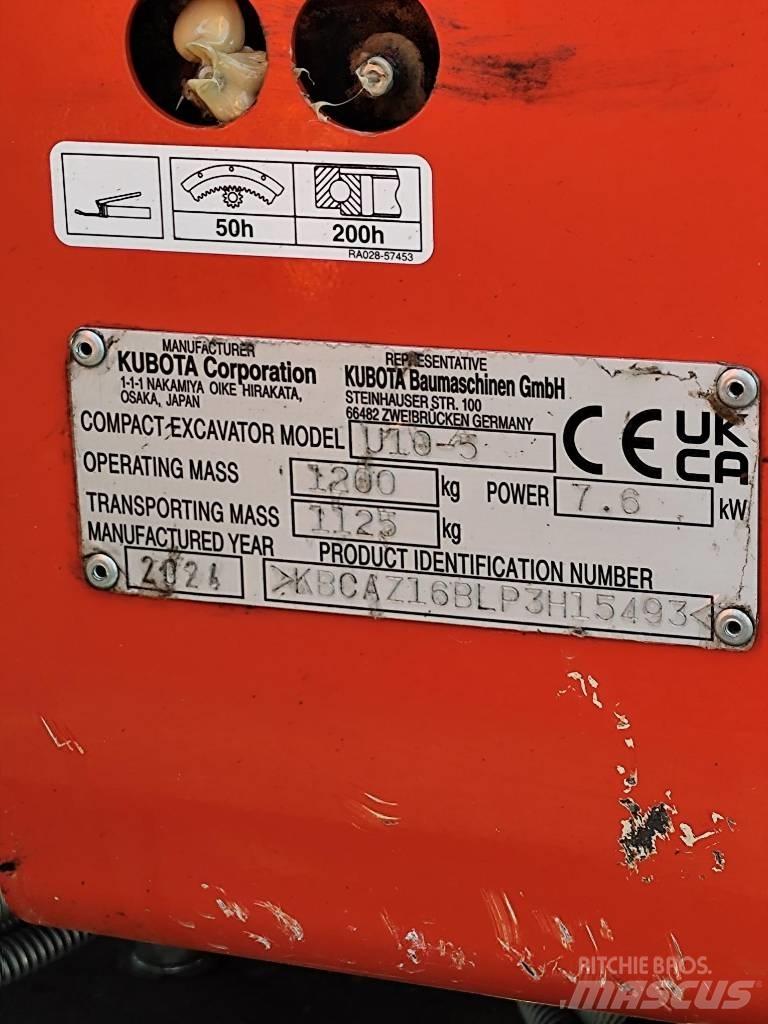 Kubota U 10 Mini Excavators <7t (Mini Diggers)
