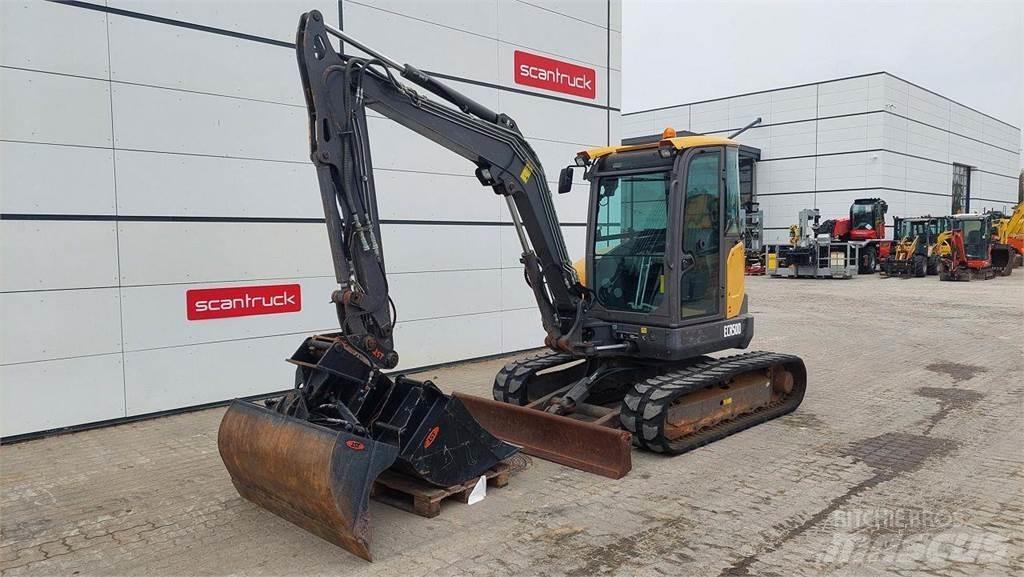 Volvo ECR50D Wheeled Excavators
