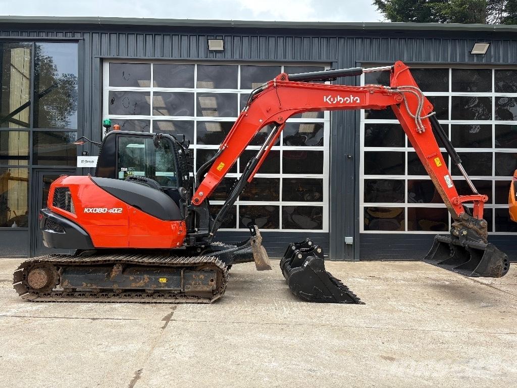 Kubota KX 080 Mini excavators  7t - 12t