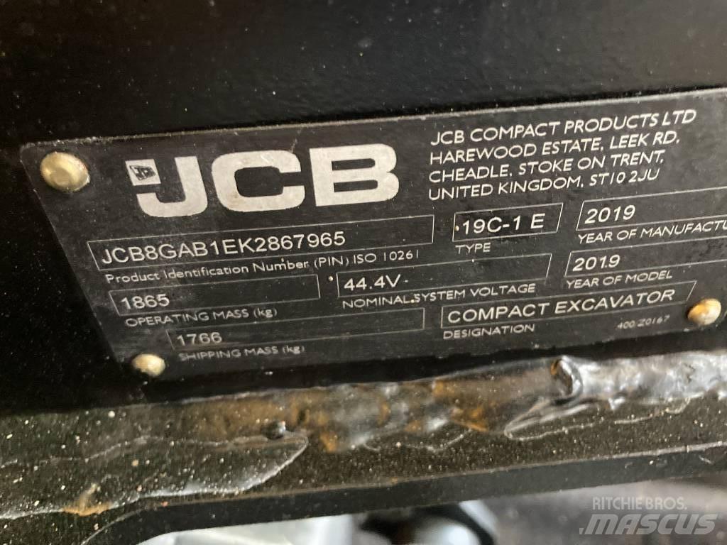JCB 19 C-IE Mini Excavators <7t (Mini Diggers)