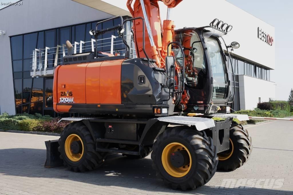 Hitachi ZX 170 W-6 Wheeled Excavators