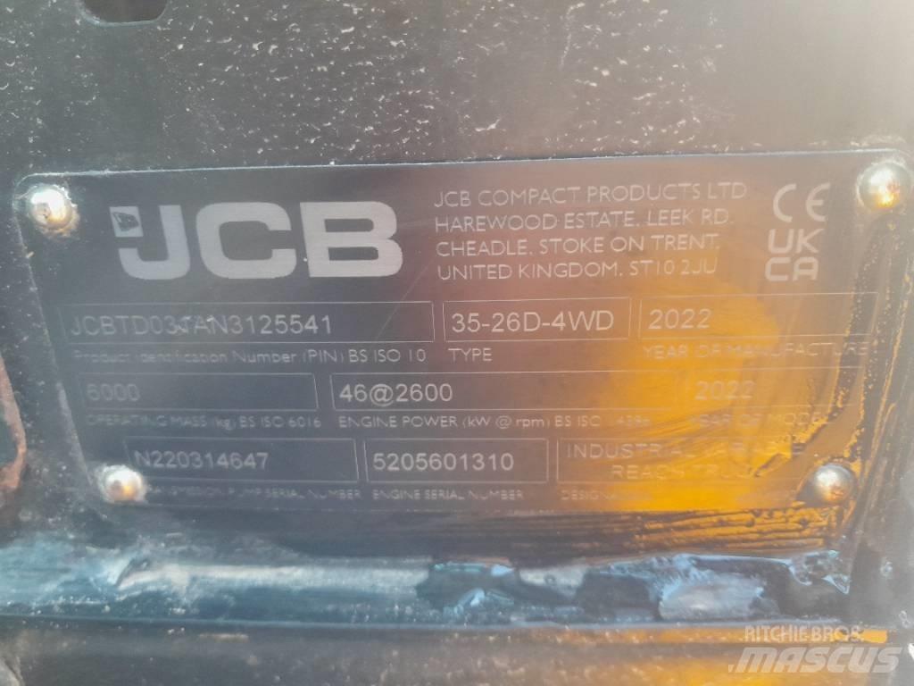 JCB 35-26D 4WD Diesel Forklifts