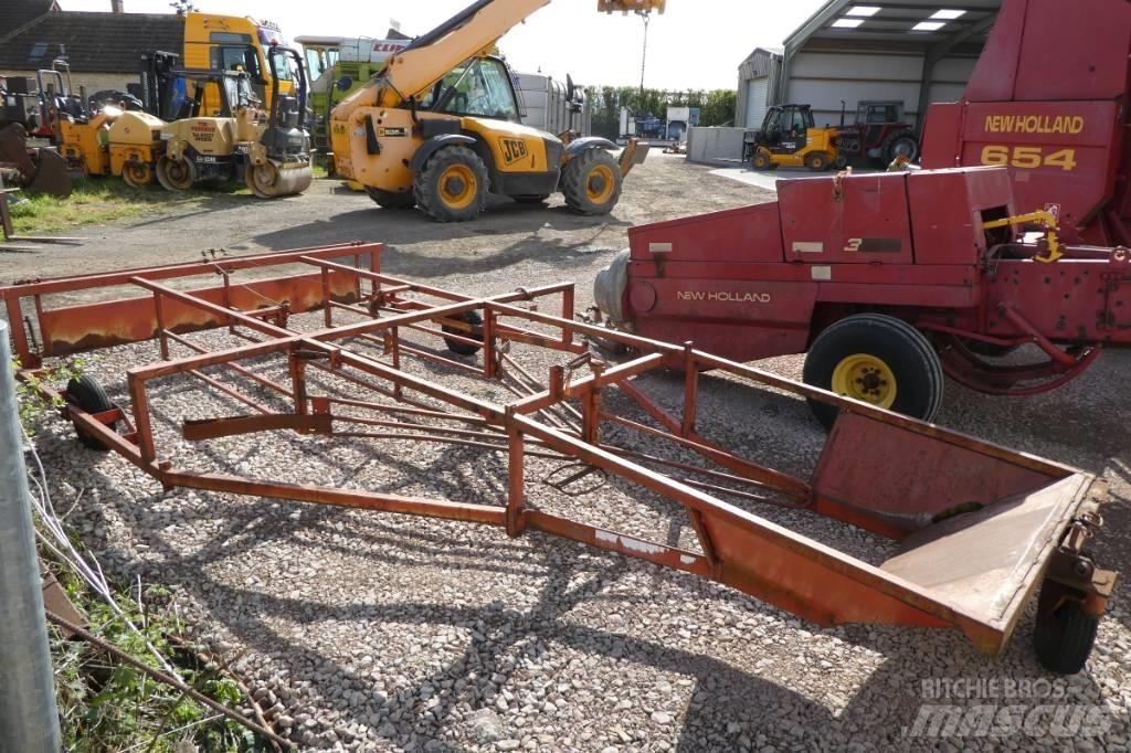 Brown bale sledge Swathers \ Windrowers