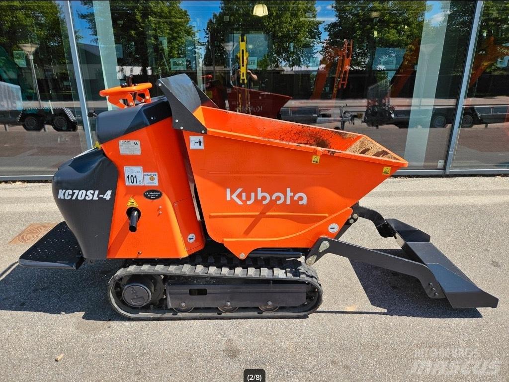 Kubota KC 70 Site Dumpers