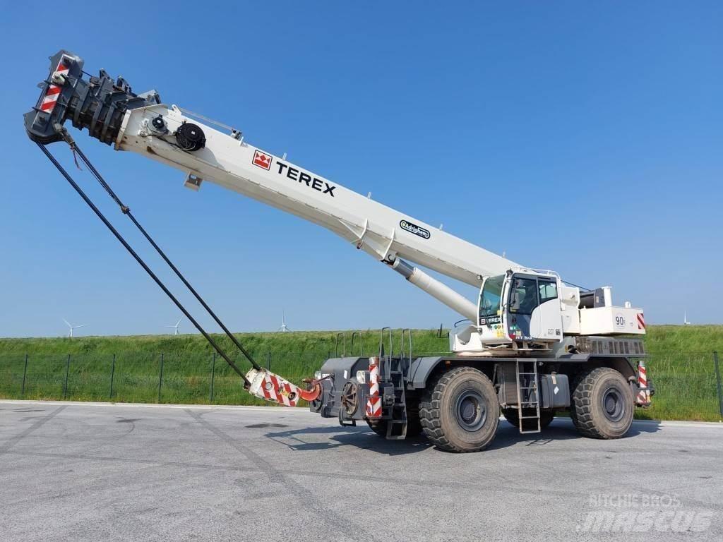 Terex RT90 Rough Terrain Cranes