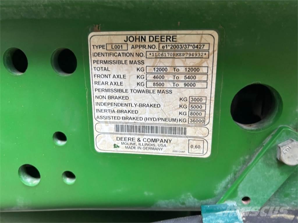 John Deere 6170R Tractors