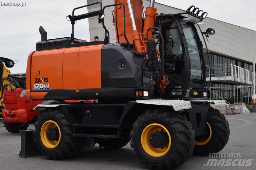 Hitachi ZX170 W-6 Wheeled Excavators