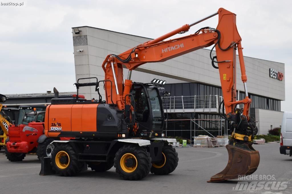 Hitachi ZX170 W-6 Wheeled Excavators