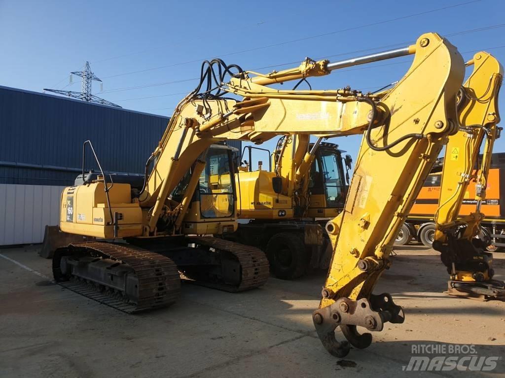 Komatsu PC160LC-7 Crawler Excavators