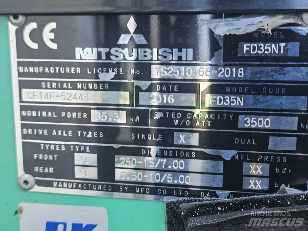 Mitsubishi FD35N Diesel Forklifts