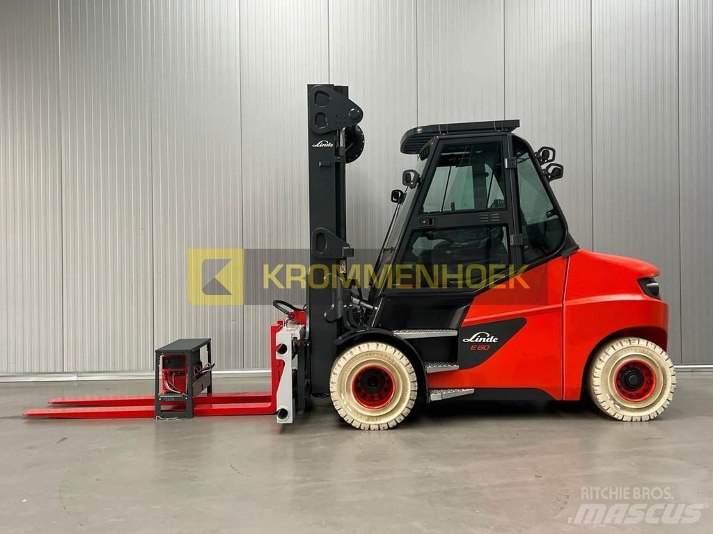 Linde E 80-900 Electric Forklifts