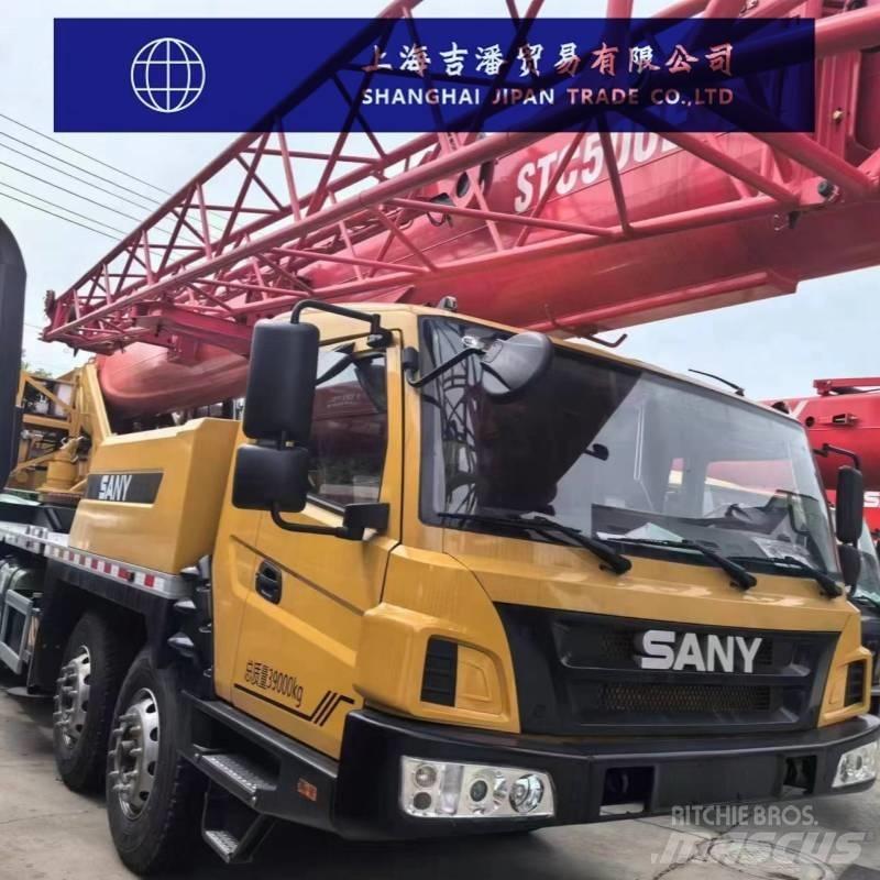 Sany STC 500 E Mobile and all terrain cranes