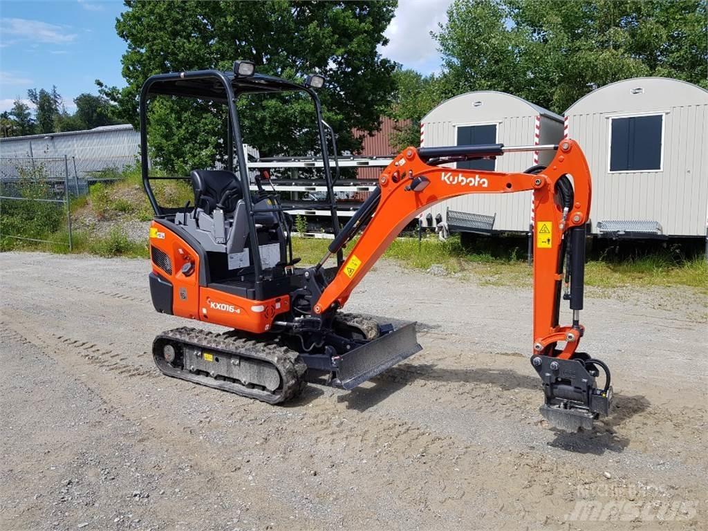 Kubota KX016-4 Mini Excavators <7t (Mini Diggers)
