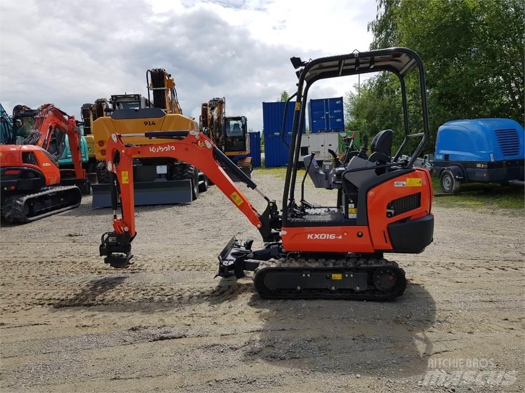 Kubota KX016-4 Mini Excavators <7t (Mini Diggers)