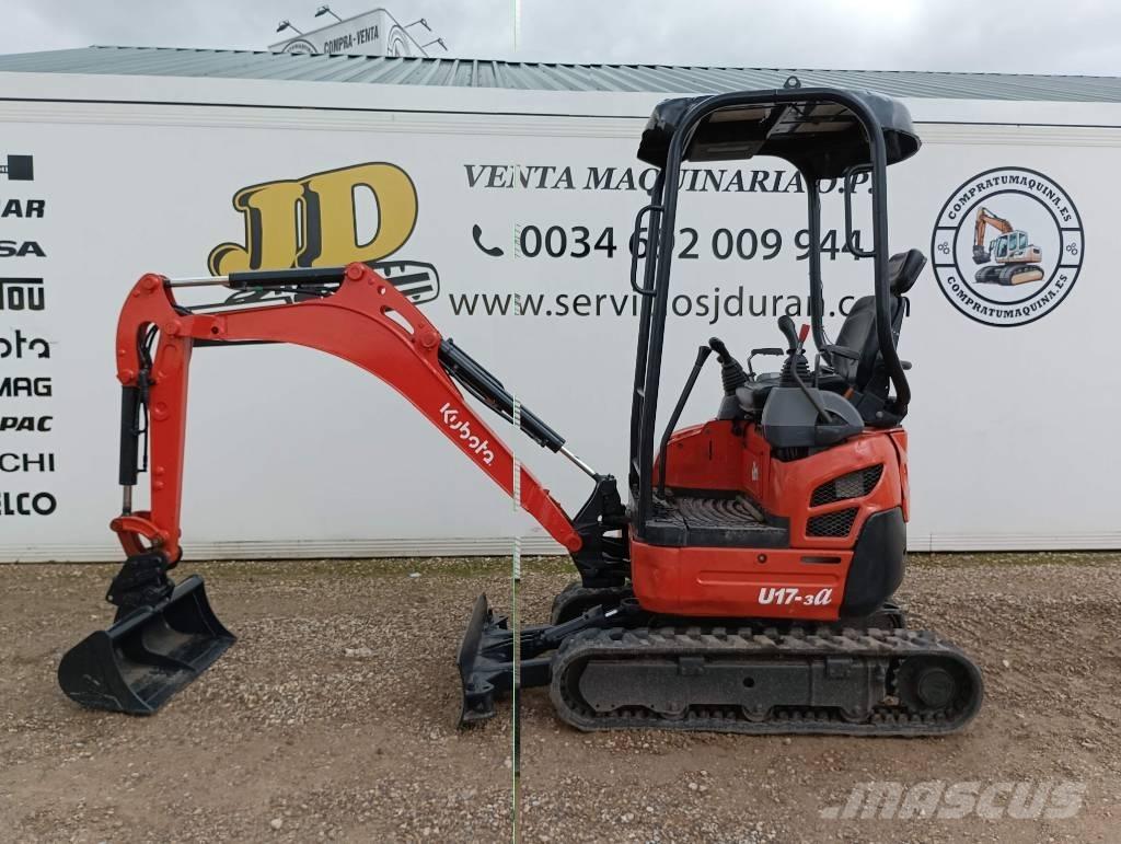 Kubota U 17-3A Mini Excavators <7t (Mini Diggers)