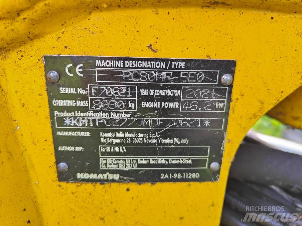 Komatsu PC 80 MR-5 Mini excavators  7t - 12t