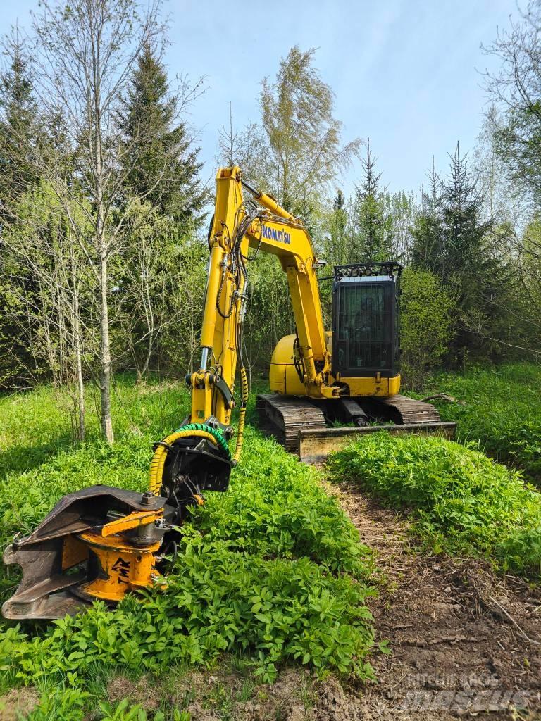 Komatsu PC 80 MR-5 Mini excavators  7t - 12t
