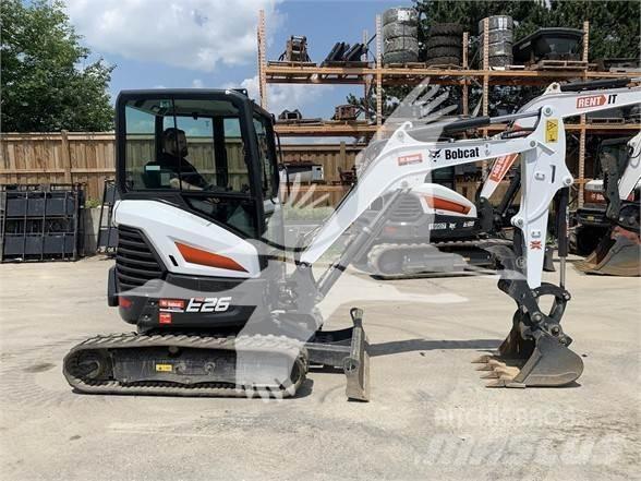Bobcat E26 Mini Excavators <7t (Mini Diggers)