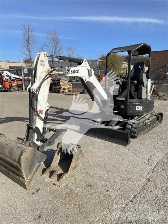 Bobcat E26 Mini Excavators <7t (Mini Diggers)
