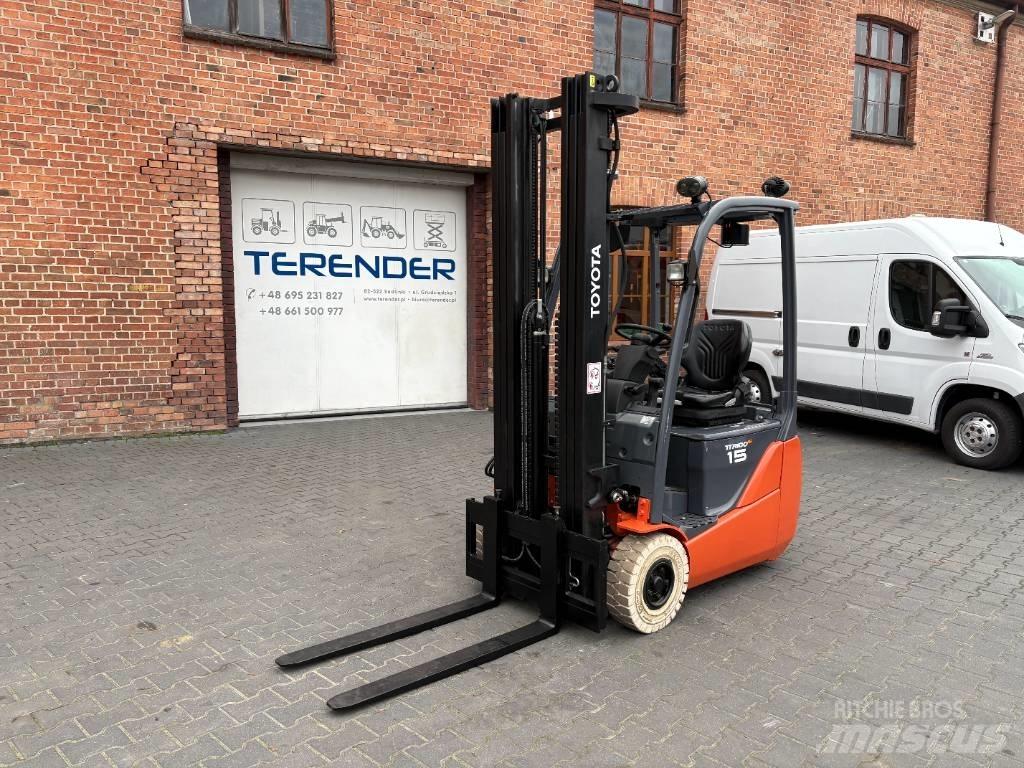 Toyota 8 FBET 15 Electric Forklifts