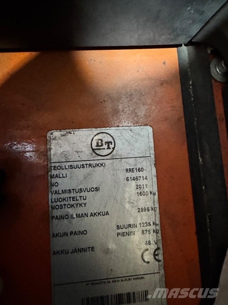BT RR E 160 Reach trucks