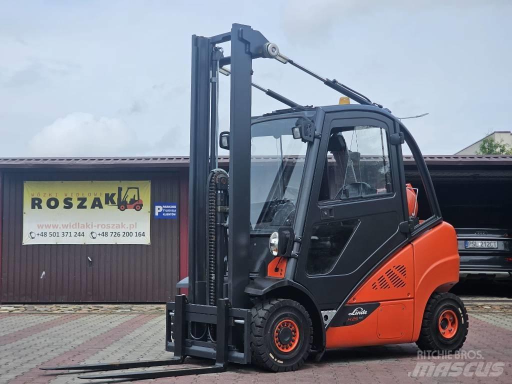 Linde H25T-02 LPG trucks