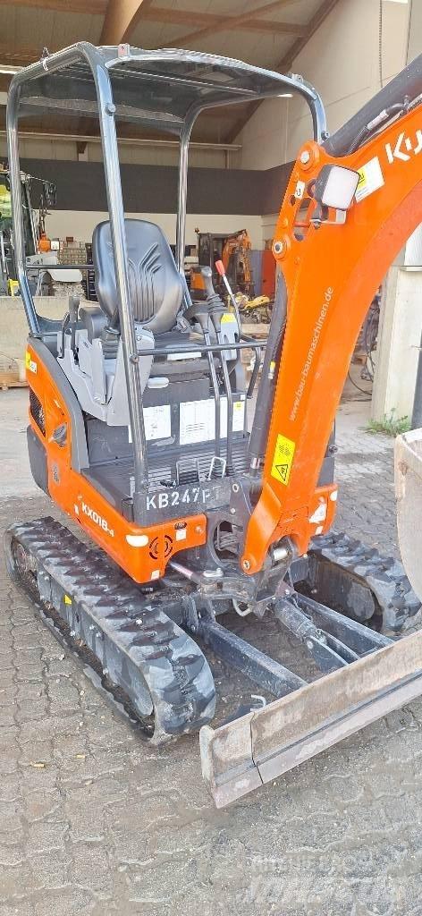 Kubota KX 018-4 Mini Excavators <7t (Mini Diggers)