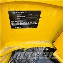 Komatsu PC 27 Crawler Excavators