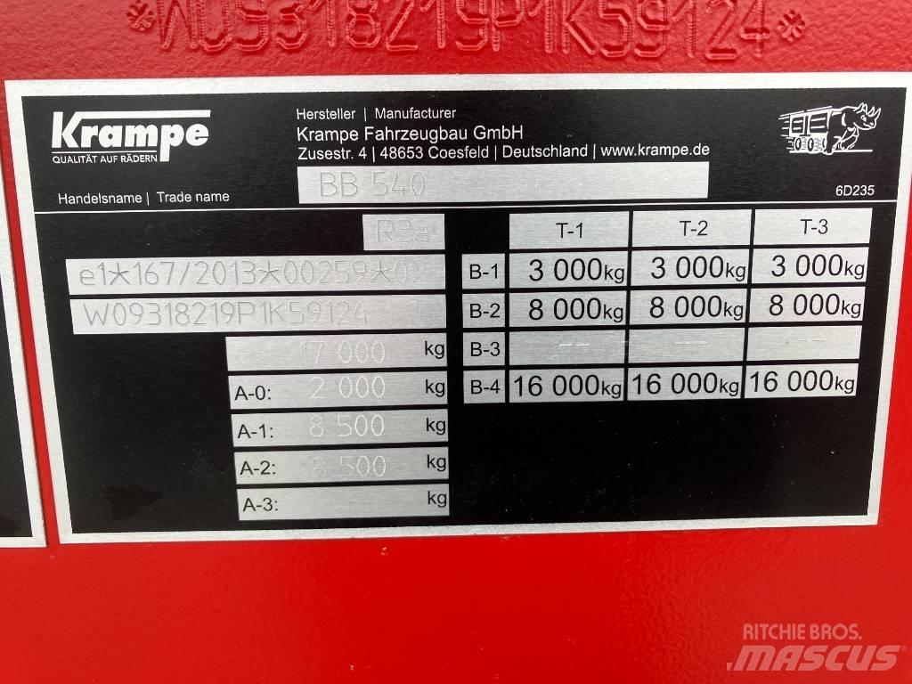 Krampe BB540 Tip Trailers