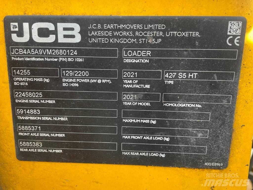 JCB 427 HT Wheel Loaders