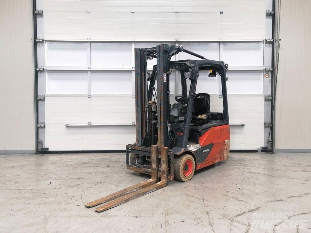 Linde E16-02 Electric Forklifts