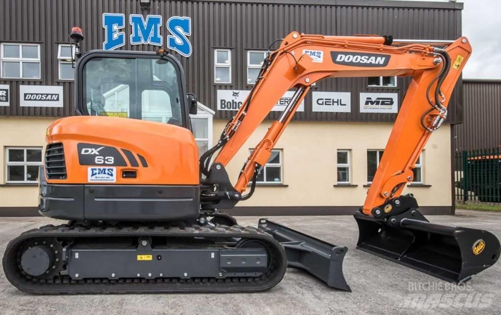 Doosan DX 63-3 Mini Excavators <7t (Mini Diggers)