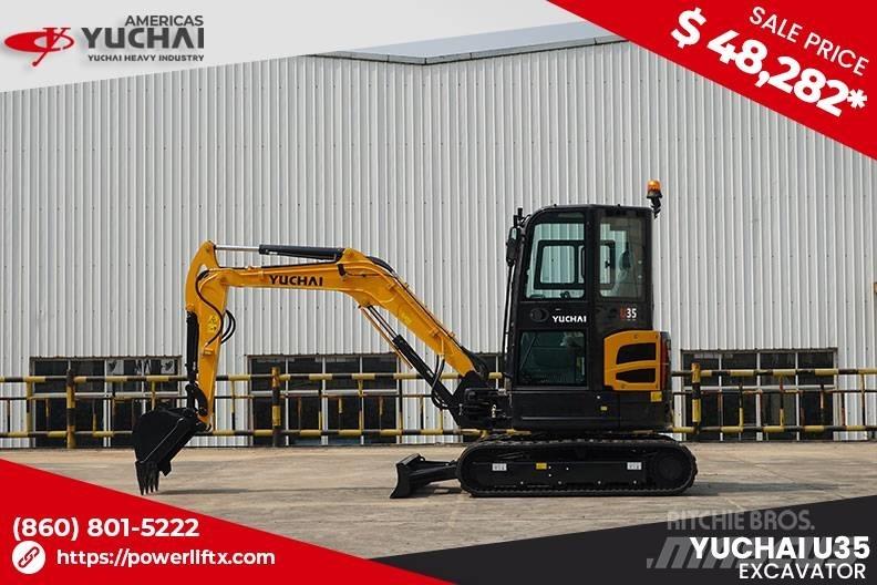 Yuchai U35 Mini Excavators <7t (Mini Diggers)