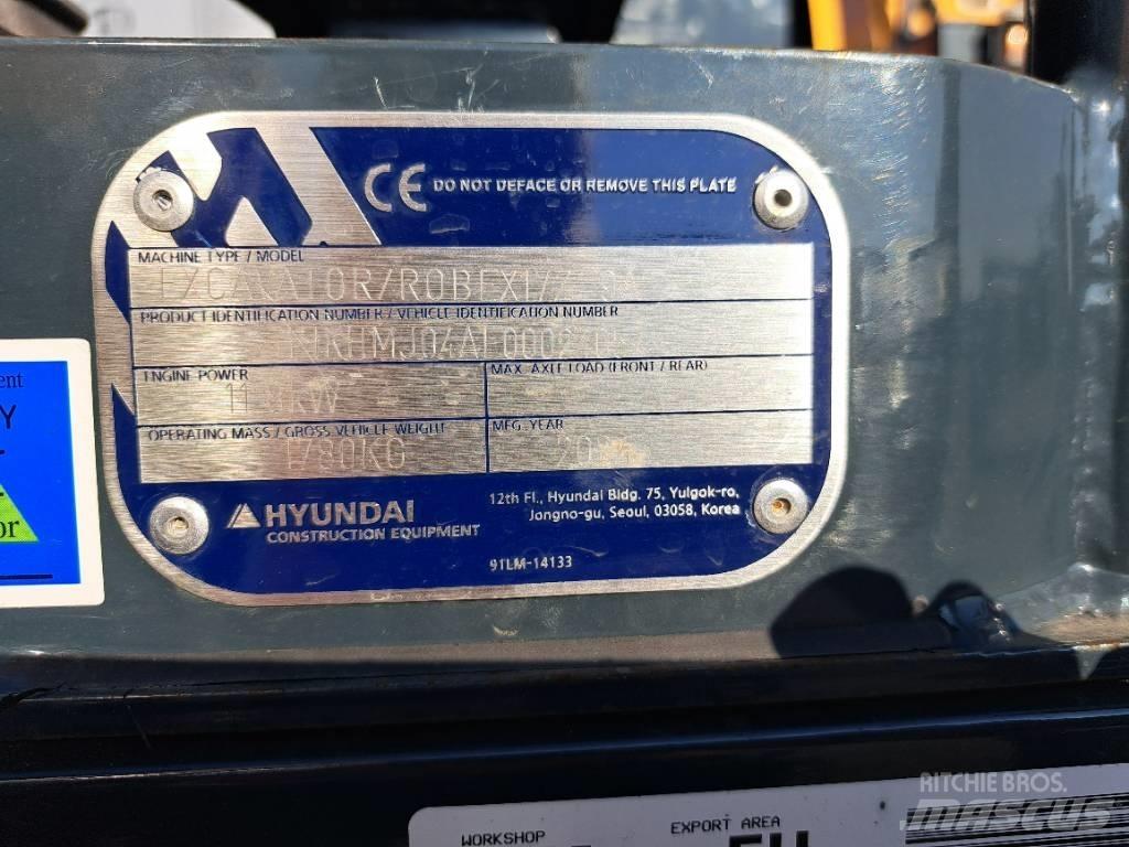 Hyundai R17Z-9AK Mini Excavators <7t (Mini Diggers)