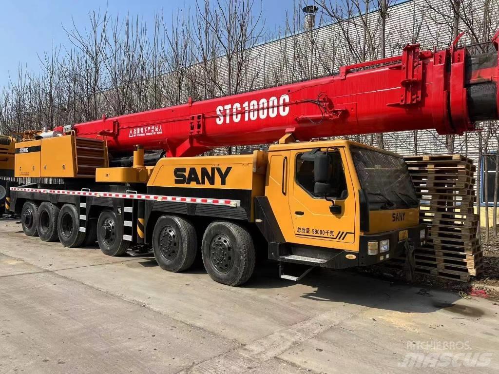 Sany STC 1000C Mobile and all terrain cranes