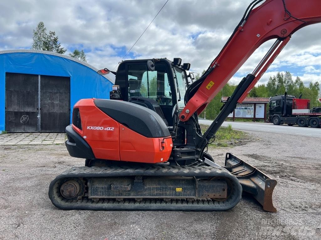 Kubota kx080-4a2 Mini excavators  7t - 12t