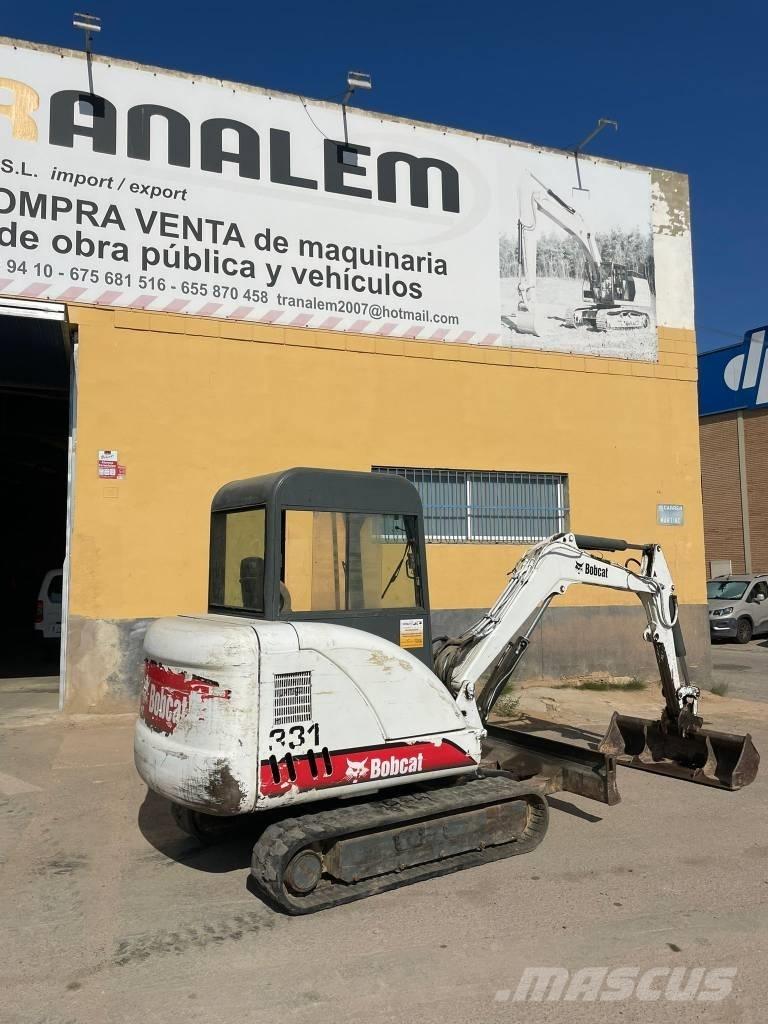 Bobcat 331 Mini Excavators <7t (Mini Diggers)
