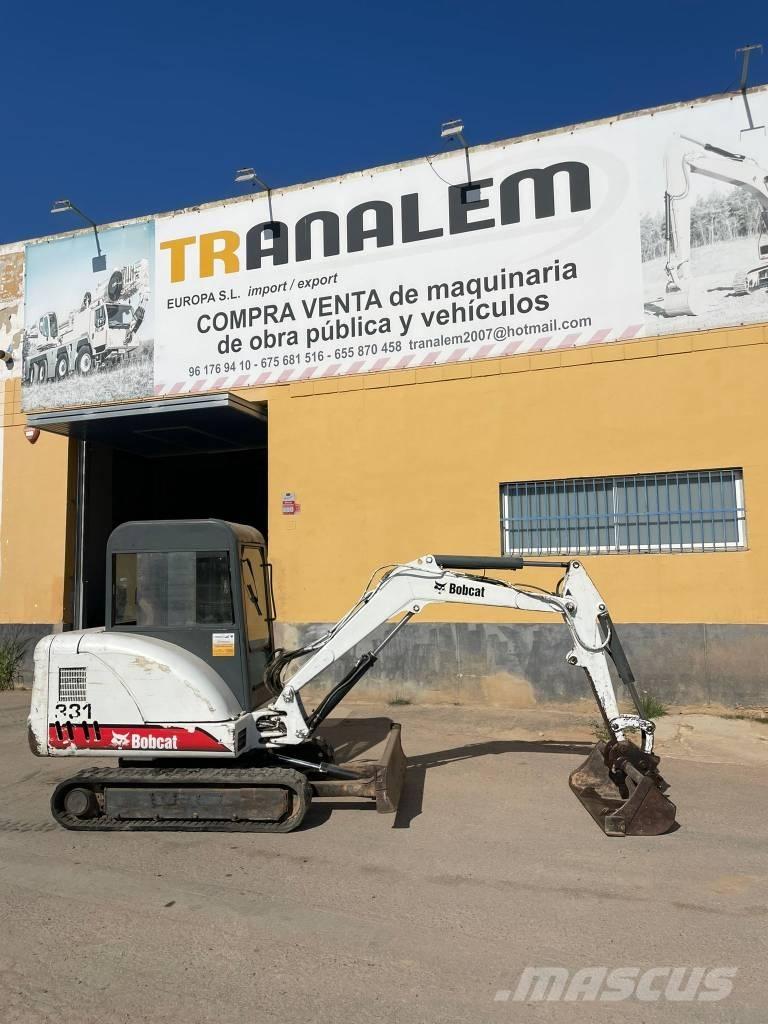 Bobcat 331 Mini Excavators <7t (Mini Diggers)
