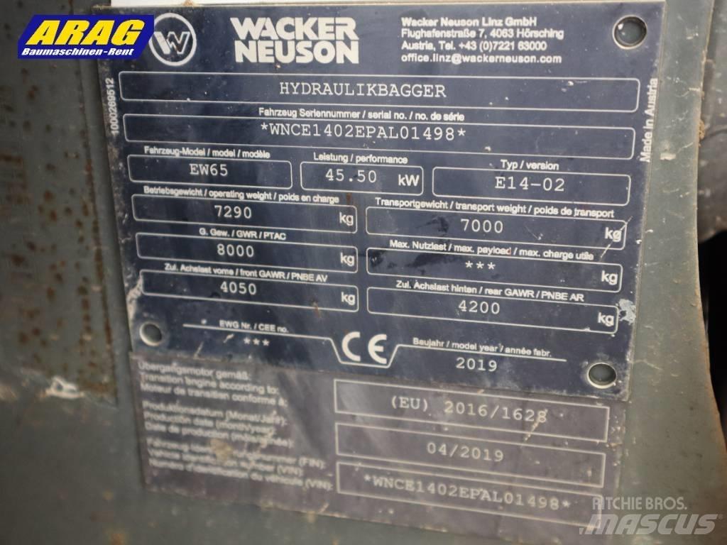 Wacker Neuson EW 65 Wheeled Excavators