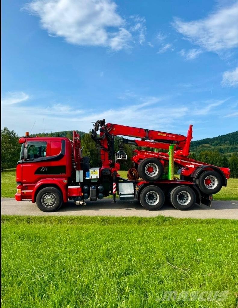 Scania R580 V8 6x4 Log trucks