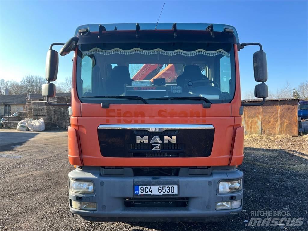 MAN TGM 15.290 + HR Flatbed Trucks
