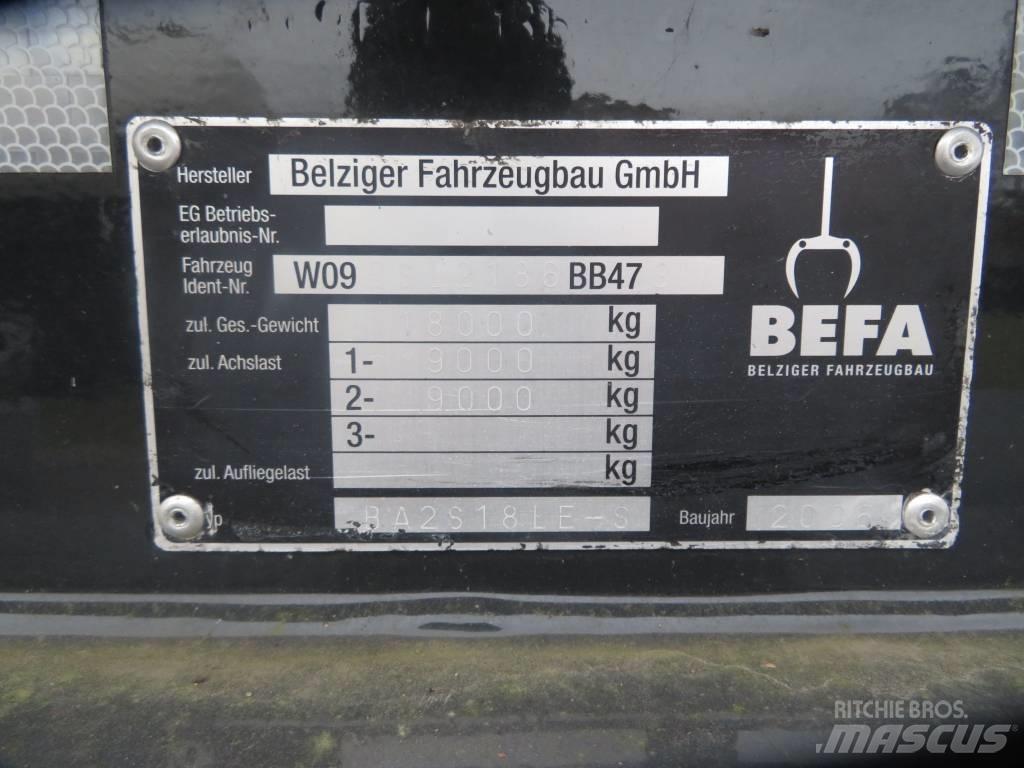 BEFA Do drewna Logging Trailers