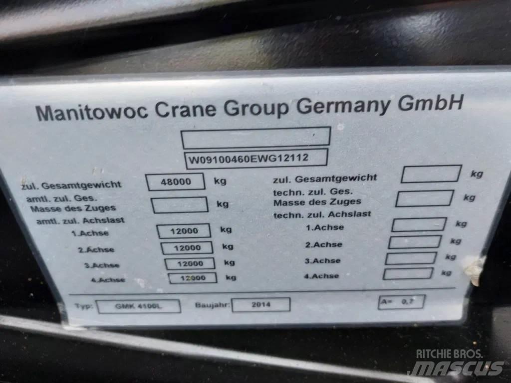 Grove GMK4100L Mobile and all terrain cranes